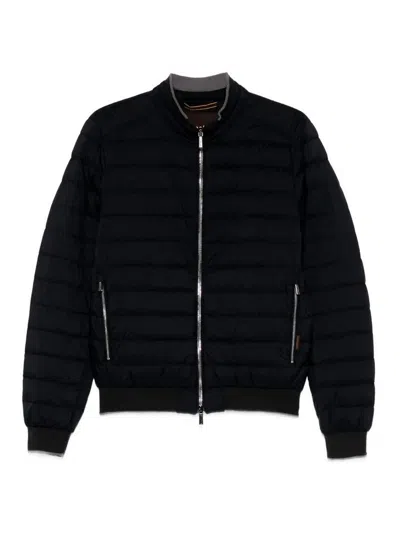 Moorer Strauss Jacket In Black