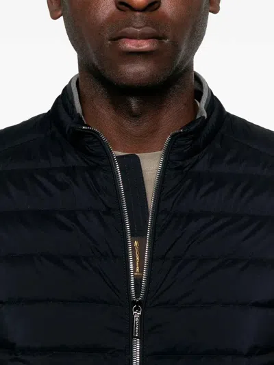 Moorer Strauss Jacket In Black