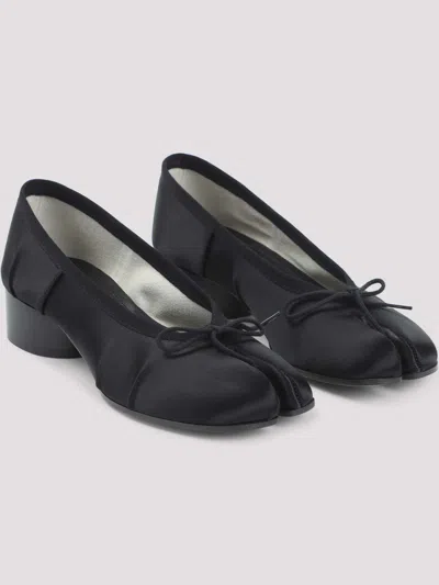 Maison Margiela Women Black Bow Ballet Flats, 7.5 Luxury Ballet Flats For Women Darveys
