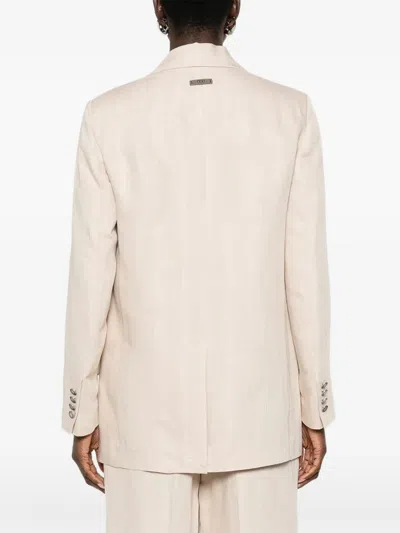 Peserico Jacket In Neutral