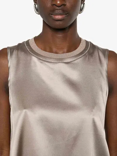 Peserico Top In Gray