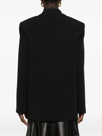 Pinko Jackets Blacks And Greys In Black