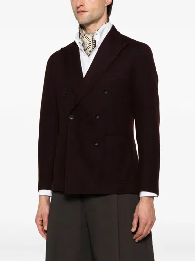 Tagliatore Double-breasted Blazer In Multi