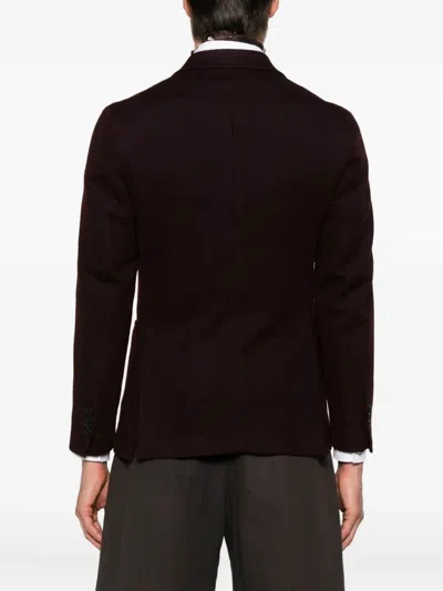 Tagliatore Double-breasted Blazer In Multi