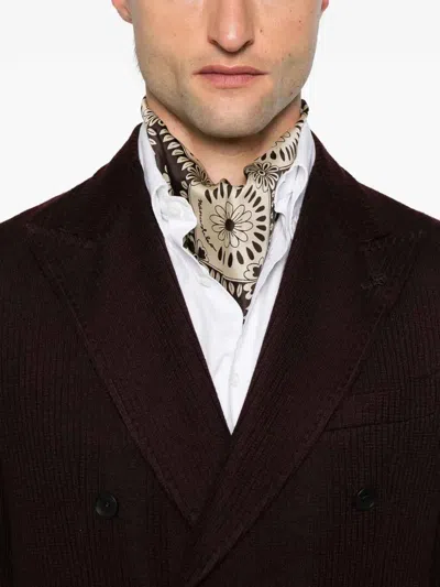 Tagliatore Double-breasted Blazer In Multi