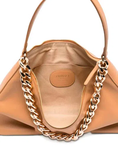 Twinset Shoulder Bag In Neutral