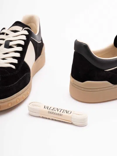 Valentino Upvillage Logo Sneakers Round Toe Rubber In Multi