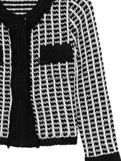 Charlott Frayed Jacket In Black