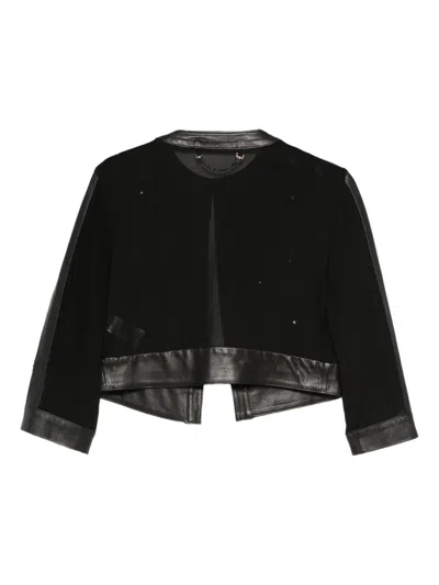 Timòtea Panneled Jacket In Black