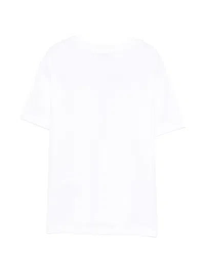 Msgm Camouflage-print T-shirt In White