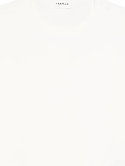 P.a.r.o.s.h Boxy-fit T-shirt In White