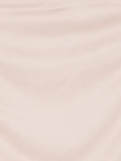 Giada Curti Ruched Strapless Top In Neutral