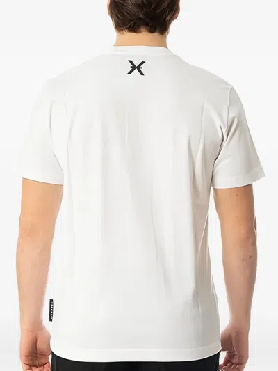 John Richmond Buttoned T-shirt In White