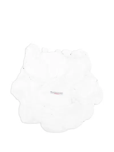 Giada Curti Ruffled Travel Accessory In White