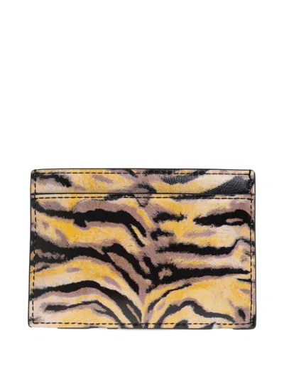 Kenzo Logo Detail Wallet In Multi