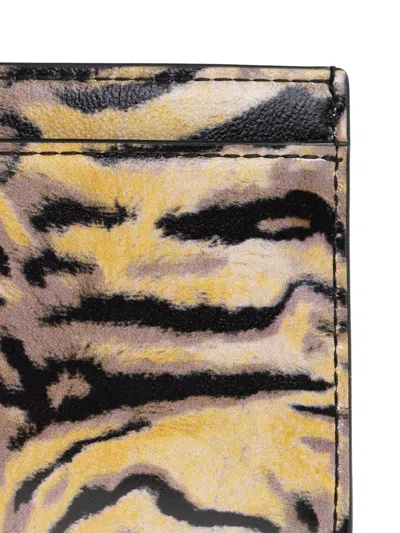 Kenzo Logo Detail Wallet In Multi