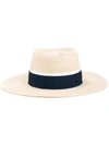 MAISON MICHEL 'Charles' straw hat,ストロー100%