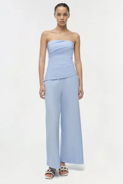 Simkhai Arden Pull On Pant In Blue