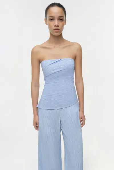 Simkhai Arden Pull On Pant In Blue