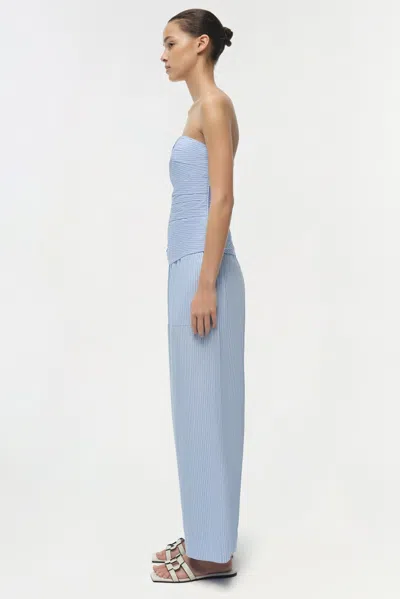 Simkhai Arden Pull On Pant In Blue