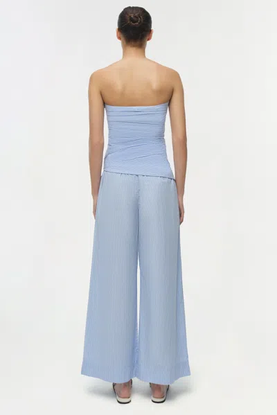 Simkhai Arden Pull On Pant In Blue