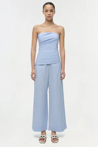 Simkhai Arden Pull On Pant In Blue