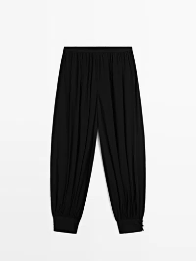 Massimo Dutti Semi In Black