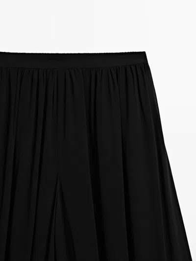 Massimo Dutti Semi In Black