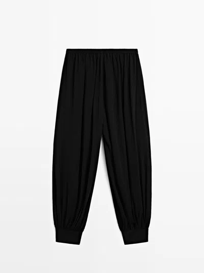 Massimo Dutti Semi In Black