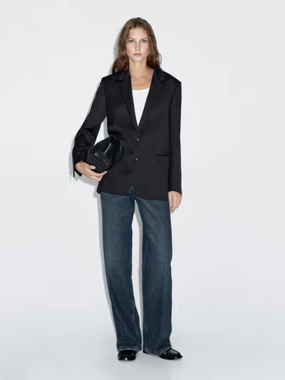 Massimo Dutti Extra Fine Two In Blue
