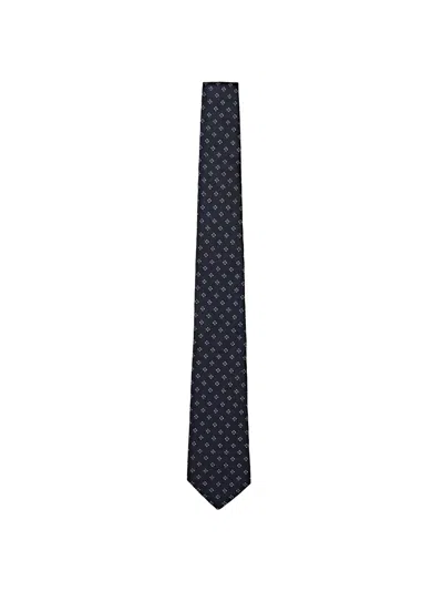 Massimo Dutti Corbata 100% Seda Morera In Blue