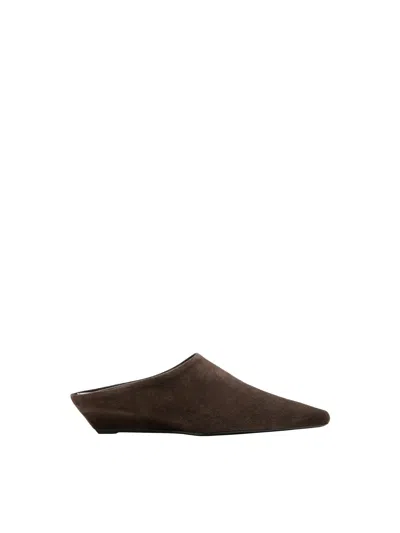 Massimo Dutti Mule Tacón Cuña In Multi
