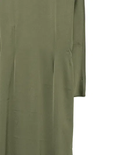 Filippa K Satin Midi Dress In Multi