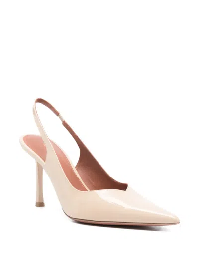 Castagna Darya Slingback Point-toe Pumps In Neutral