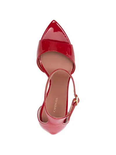 Castagna Aida Ankle-strap Sandals In Red