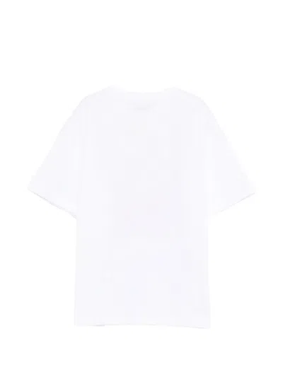 Msgm Graphic-print T-shirt In White