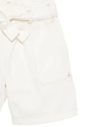 Bonpoint Lorrie Drawstring Shorts In White