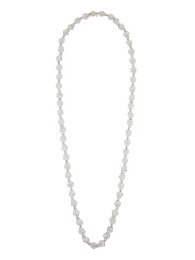 Massimo Dutti Collar Largo Multiposición In Silver