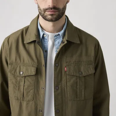 Levi's Chore Coat In Green