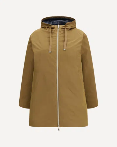 Herno Double-face Down Jacket In Blue