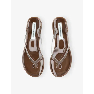 Christopher Esber Jo Flip-flops In Transparent