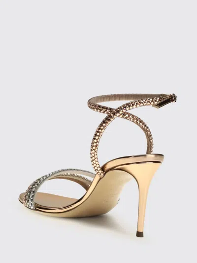 Casadei Julia Andromedea Embellished Ankle Strap Sandals In Pink