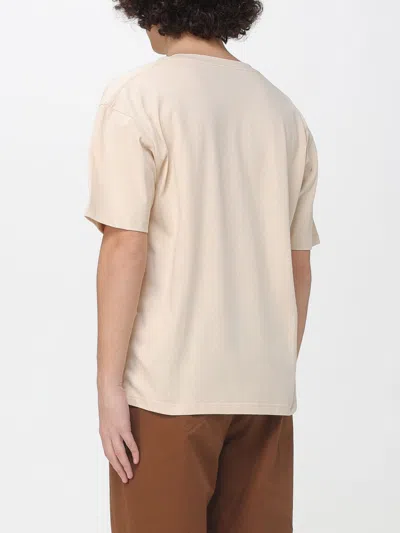 Valentino Garavani Cotton T-shirt With Made In Print Clothing In Nude