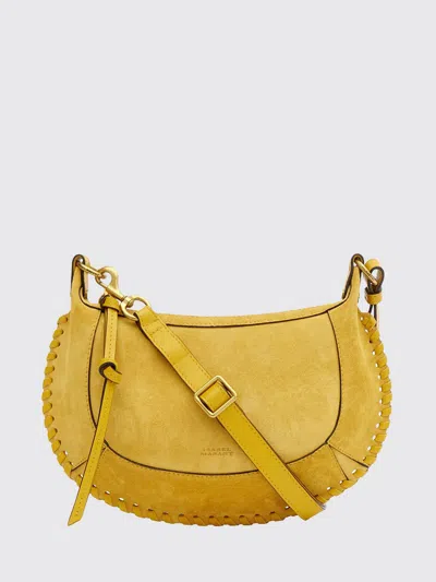 Isabel Marant Women "oskan Moon" Small Shoulder Bag In Yellow