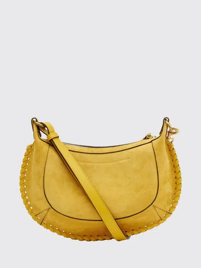 Isabel Marant Women "oskan Moon" Small Shoulder Bag In Yellow