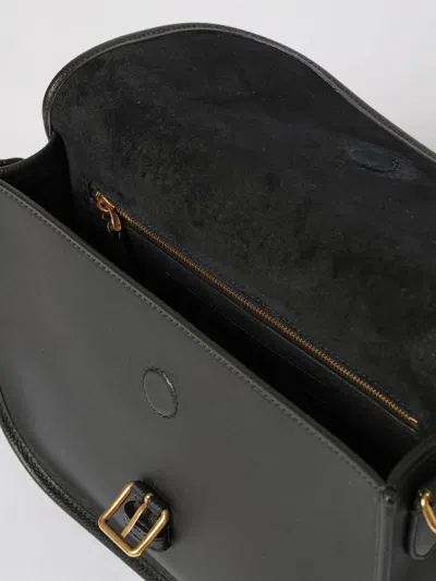 Valentino Garavani Antibes Leather Crossbody Bag Adjustable Strap In Black