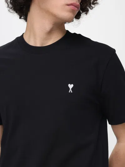 Ami Alexandre Mattiussi Ami Paris Men Ami De Coeur T-shirt In Organic Cotton Jersey In Multi