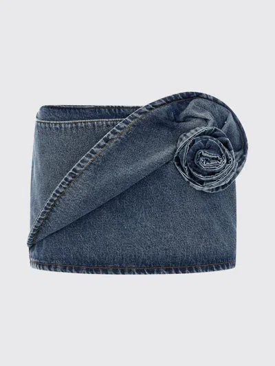 半身裙 MAGDA BUTRYM 女士 颜色 蓝色