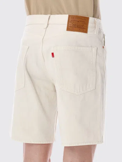 Levi's 501 Original Straight Lightweight Denim Shorts In Neutral