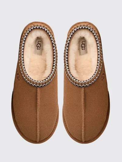 Ugg Tasman Ii Slip On Suede Slippers In Brown